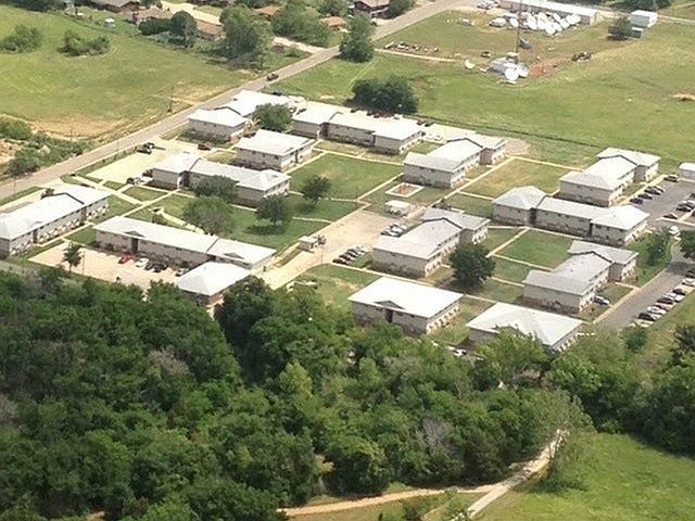 The Avalon Aerial View of Apartments