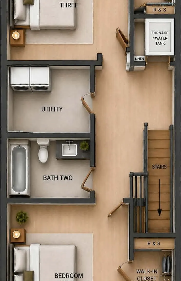 3 bed, 2.0 bath, 1400 sqft, $1,650 — Photo 3