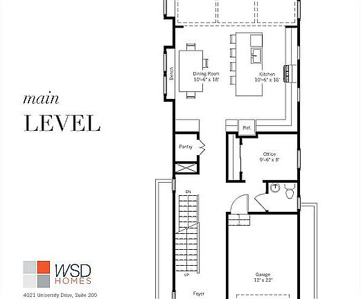 Main Level FloorPlan