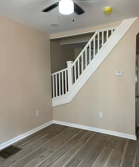 Stairway from living room