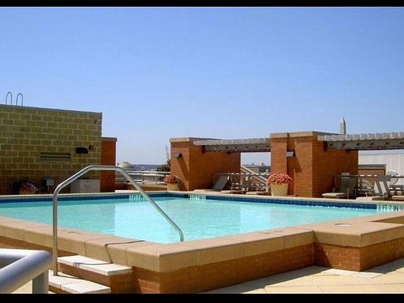 Rooftop pool