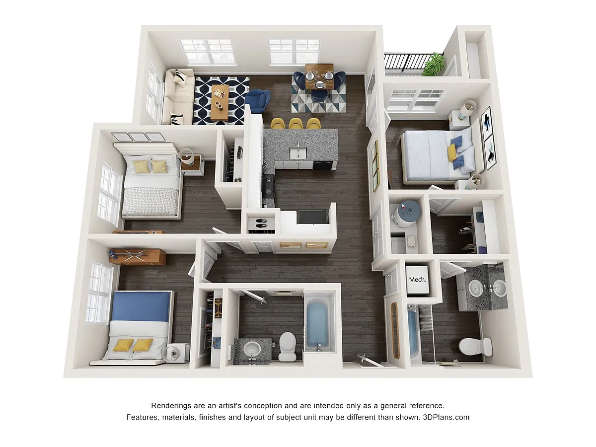 Floor plan C