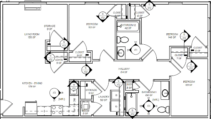 Floor plans are intended for illustrative purposes only. Features, finishes, dimensions, and layouts may vary during construction and final completion.