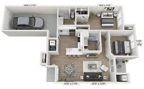 Floor plan The Cypress
