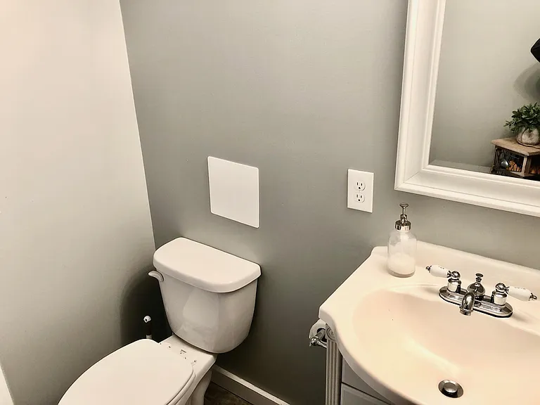 half bathroom