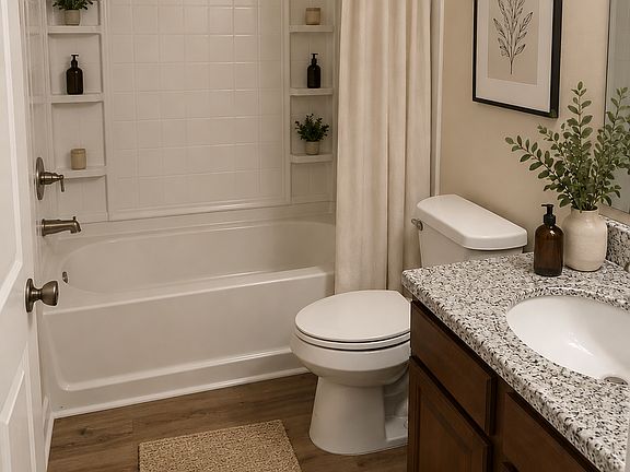 Master bathroom