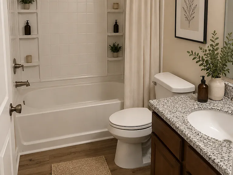Master bathroom