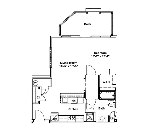 Floor plan 158-1B