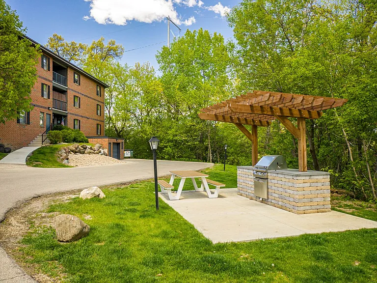 Outdoor gas and charcoal grills