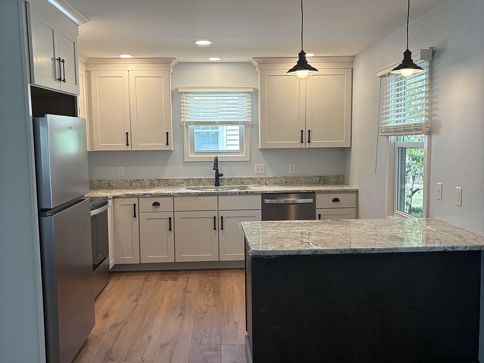 View of kitchen from the living room