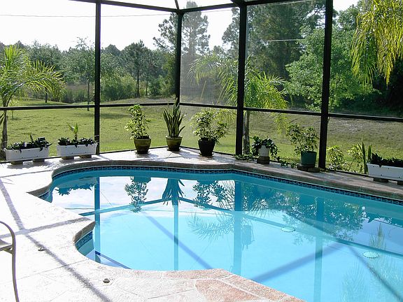 pool & lanai
