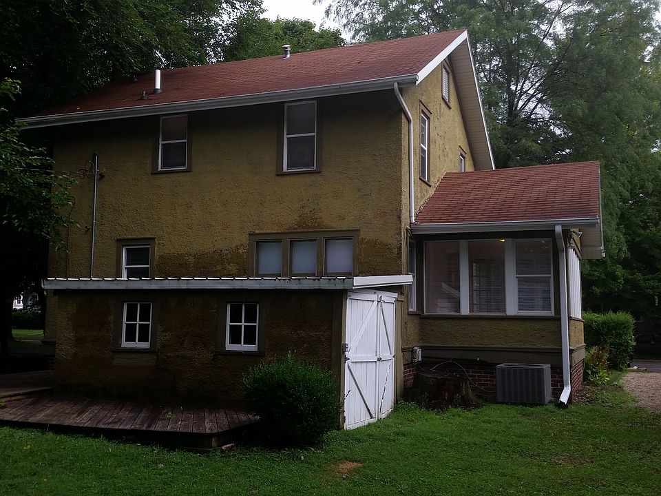Exterior of house from the backyard