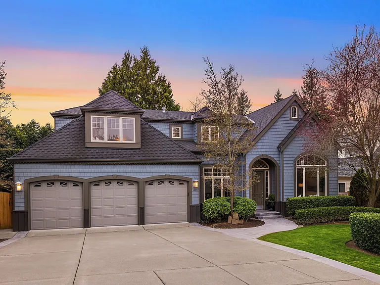 6 Bedrooms (2 on first floor, 4 on second floor), Office and 5.5 Baths