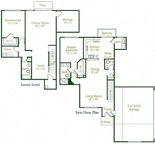 Floor plan Golden