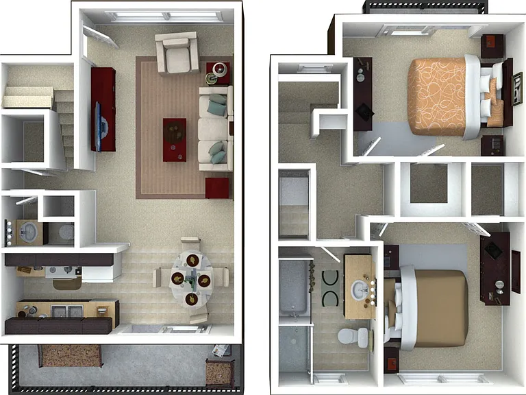 Residence 3 2x1.5 1150 sqft Residence 3 2x1.5 1150 sqft