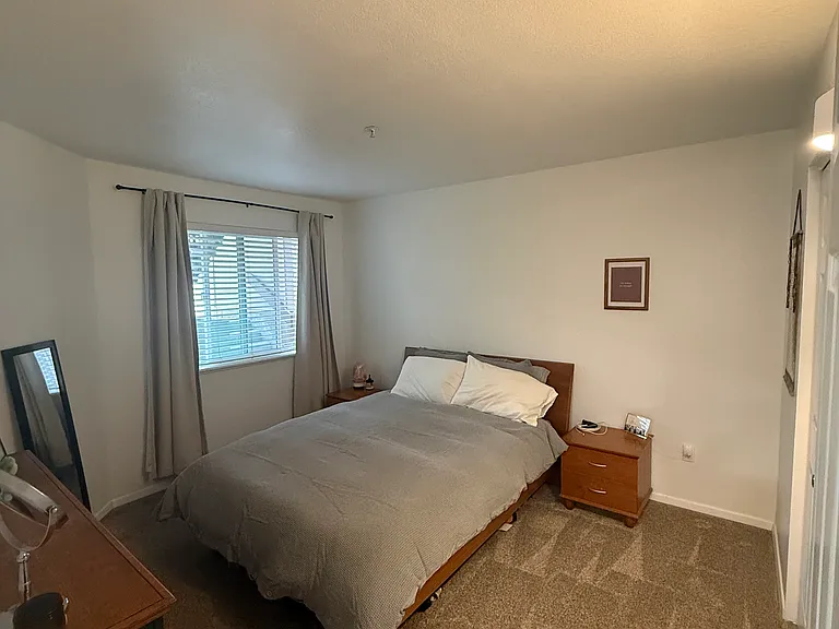 For illustration purposes only: possible bedroom set-up.
~ Furniture not included ~