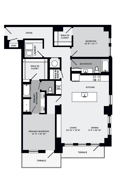 Floor plan The Cole