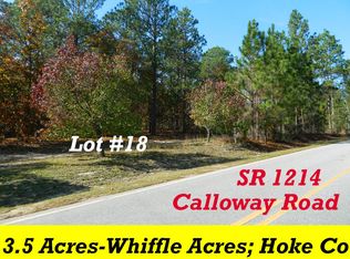 0 Calloway Rd #SR-1214, Raeford, NC 28376