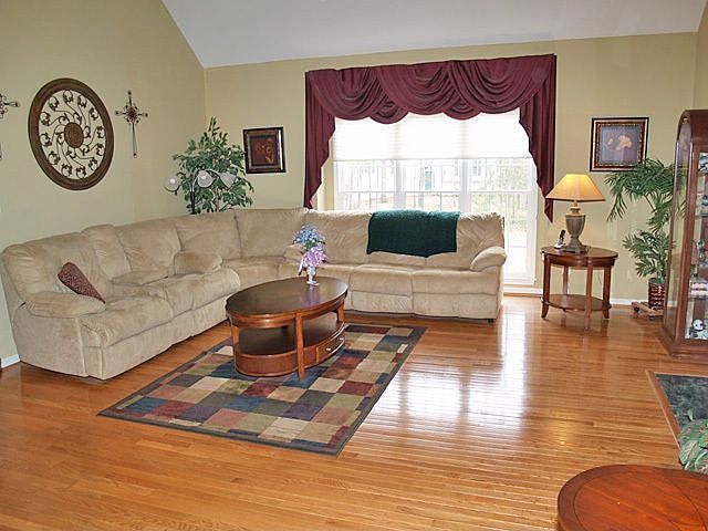 Soaring Ceilings and Hardwood floors on main level