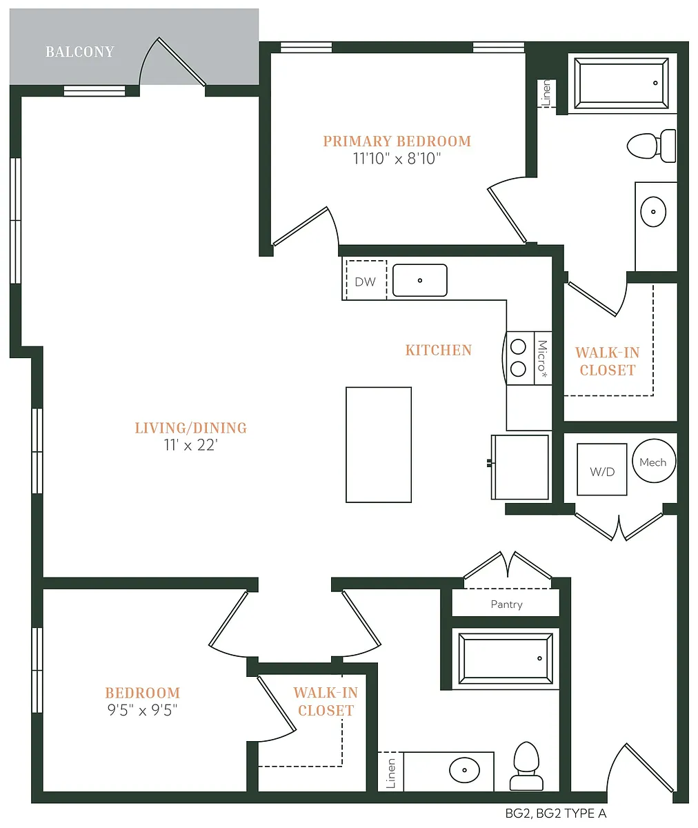 Floor plan B2E