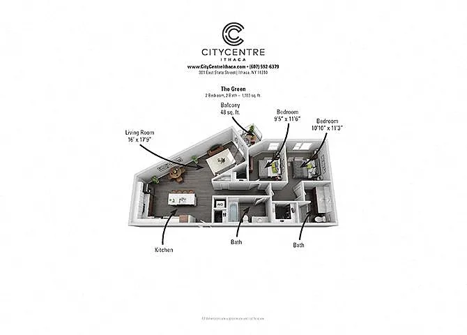 Floor plan Green