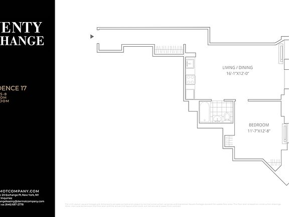 2nd image of 20 Exchange Pl APT 1317
