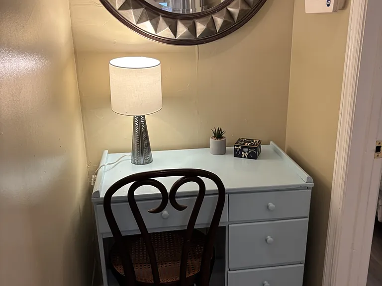 A sweet desk area.