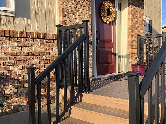 New front deck.