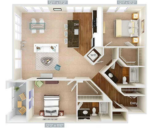Floor plan B8-1-Var-1316