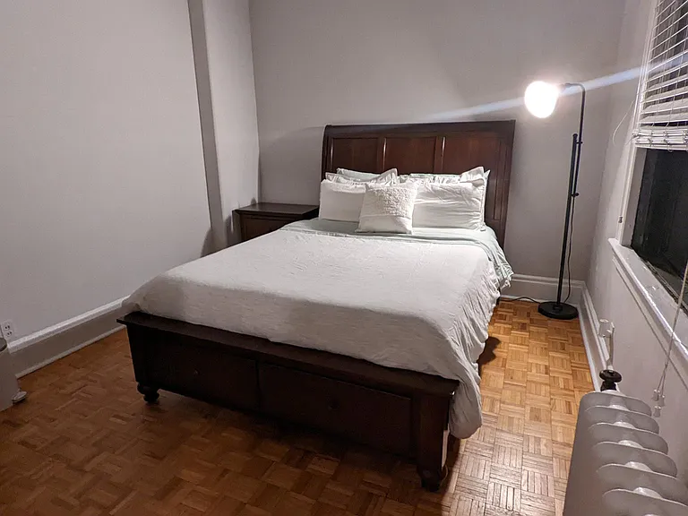 Bedroom with furniture included, queen bed