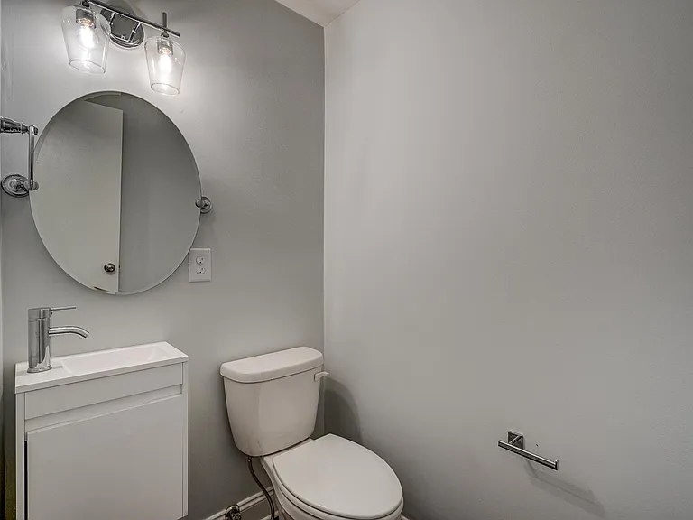 Half Bath off of Laundry