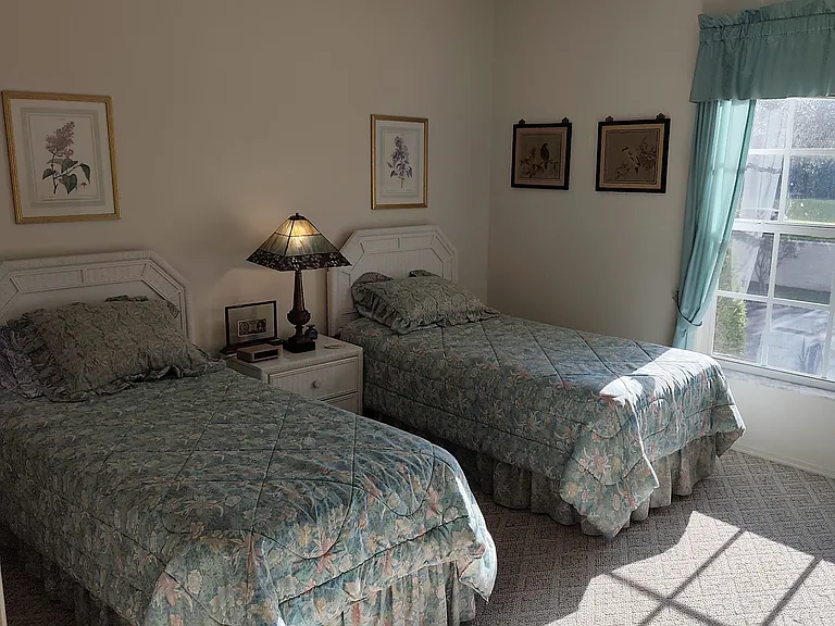Separate guest suite: with WIC attached and private bathroom