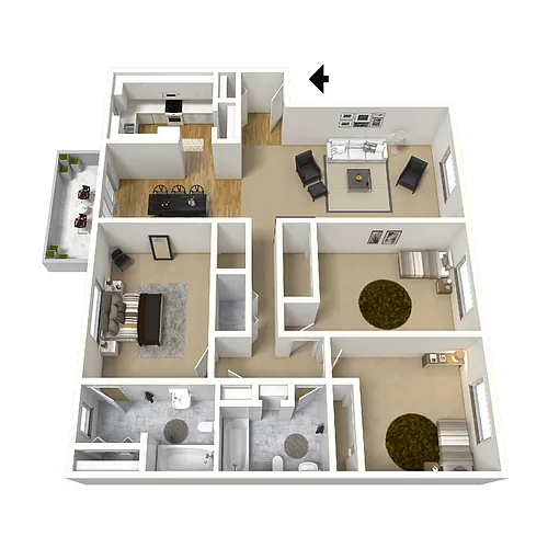 Floor plan Golden Currant