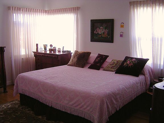 Huge master bedroom with walk in closet.