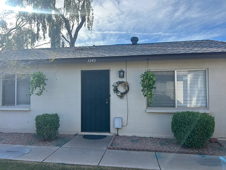 Front Entrance into unit