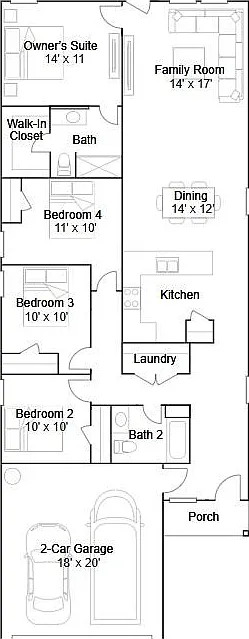 4 bed, 2.0 bath, 1614 sqft, $1,698 — Photo 2