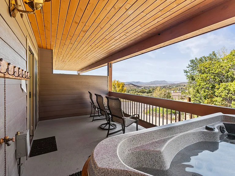 2nd Level - Hot Tub Deck