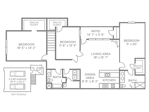 Floor plan Travertino