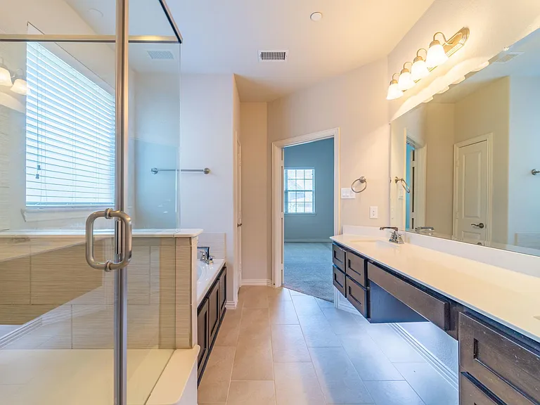 Upgraded fixtures everywhere you look