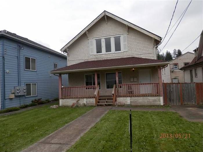 Front view of house.