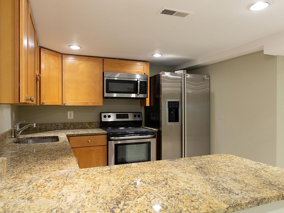 Kitchen with dishwasher, garbage disposal, and granite countertops.