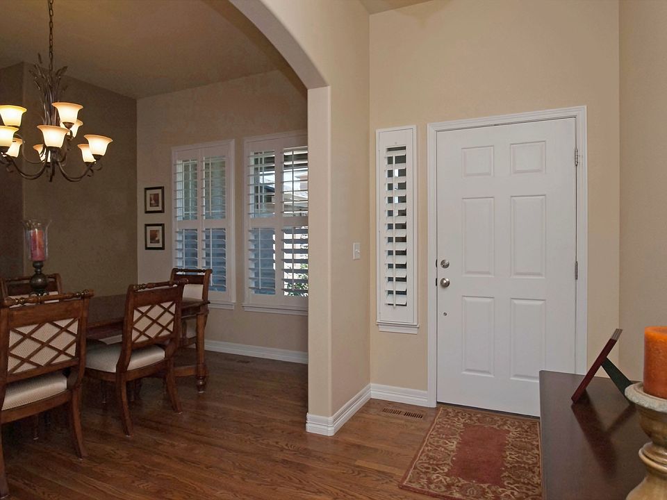 Hardwood floors from entry throughout most of the main level
