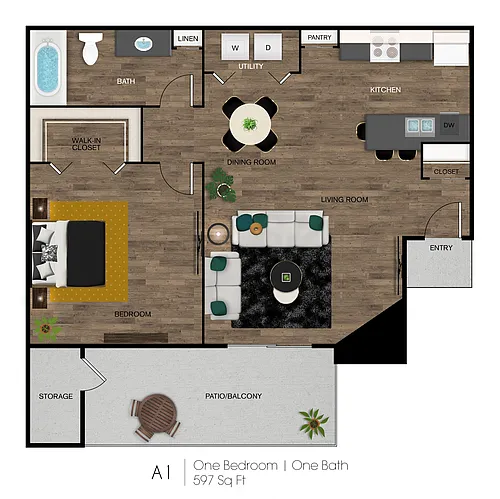 Floor plan A1