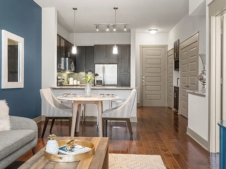 Classic apartments include granite and quartz countertops