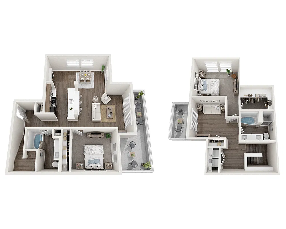 Floor plan B2TDT8