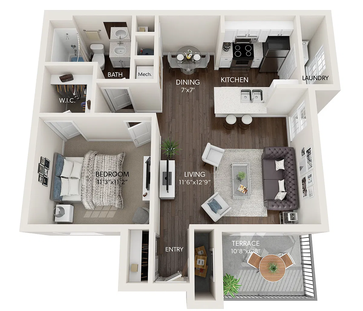 Floor plan The Birch