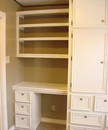Built ins in Bedroom