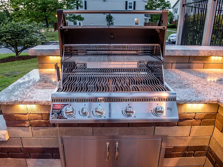 Outdoor Grilling Station