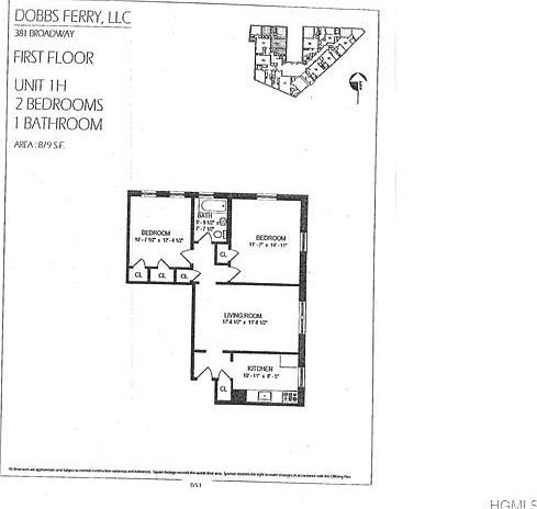 2nd image of 381 Broadway APT 1H