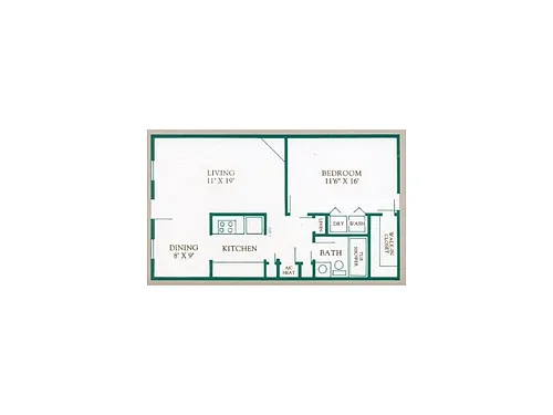 Floor plan 1-1UP